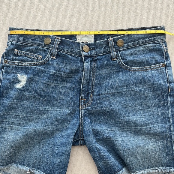 Boyfriend Denim Shorts With Suspenders - Picture 5 of 8